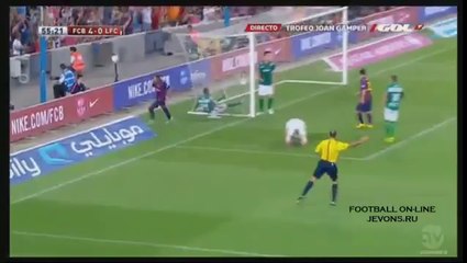 Barcelona Vs Club Leon 6-0 All Goals And Highlights - Trofeo Joan Gamper ( Suarez Debut )