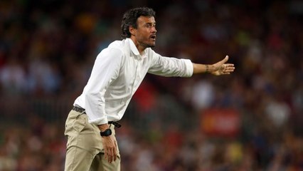 Luis Enrique: "Llegamos físicamente como esperaba"