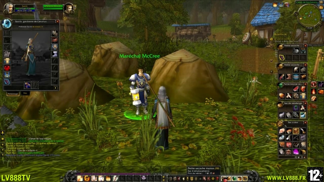 Les Chroniques d'une prêtresse dans WOW - Episode n°4 - Les quêtes de la forêt d'Elwynn se terminent enfin ! - LV888 TV