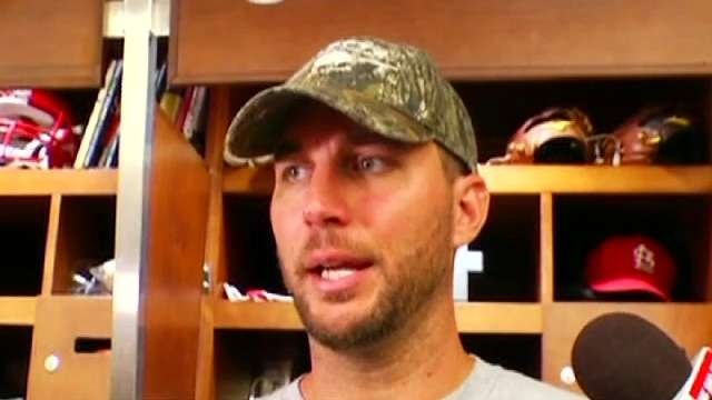Wainwright Discusses Win Against Padres