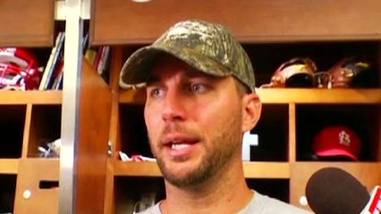 Wainwright Discusses Win Against Padres