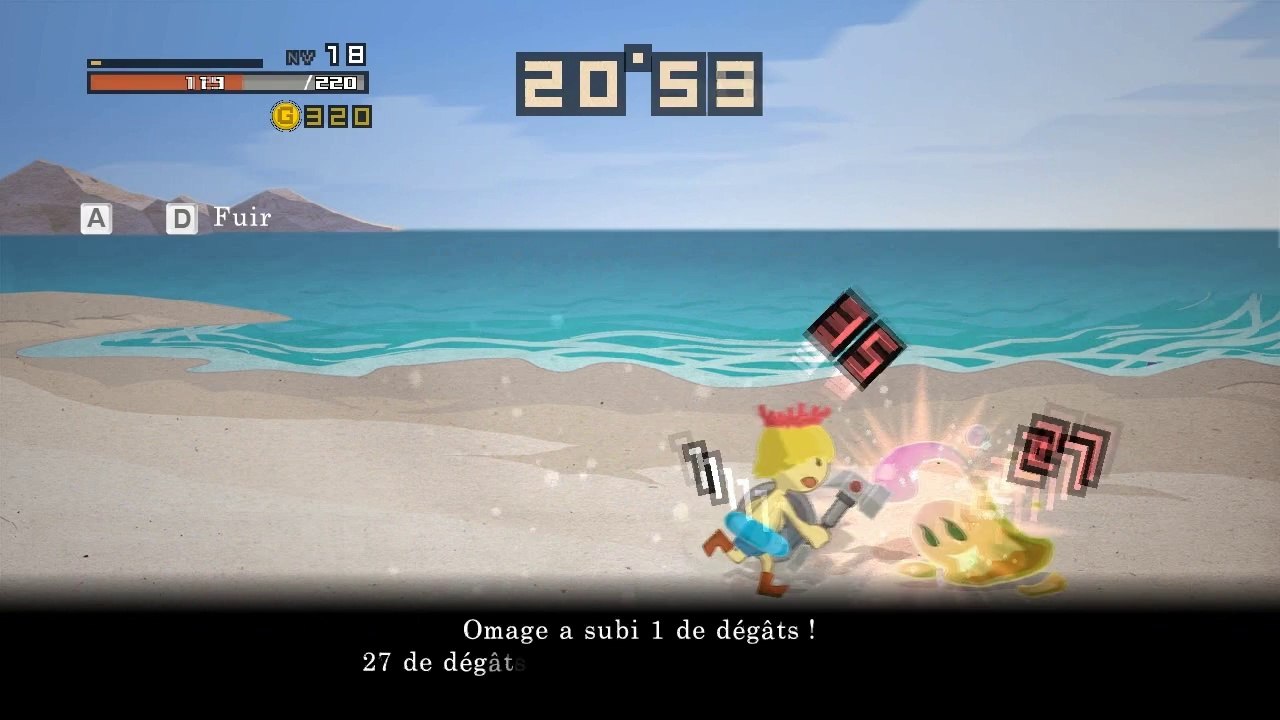 Half Minute Hero [06] Coté mer