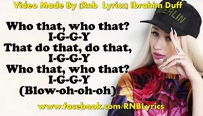 Iggy Azalea - Fancy - Lyrics Video Feat Charli Xcx