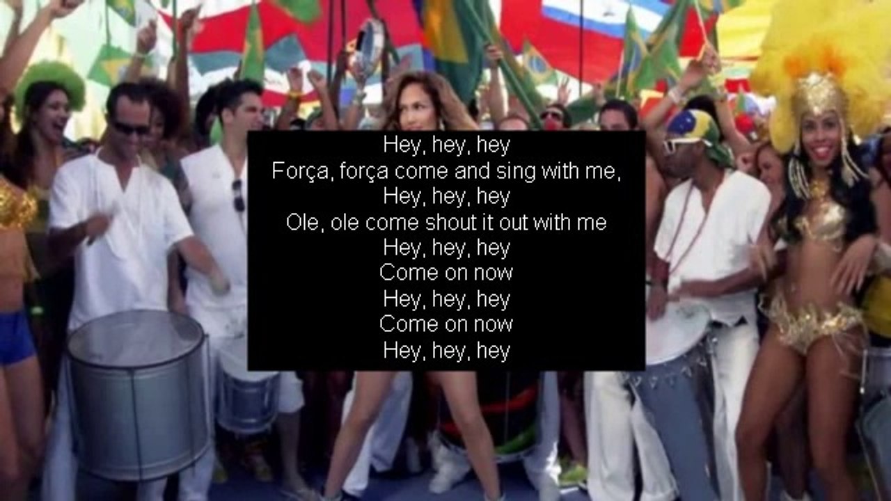 Jennifer Lopez ft Pitbull - We Are One [Lyrics]