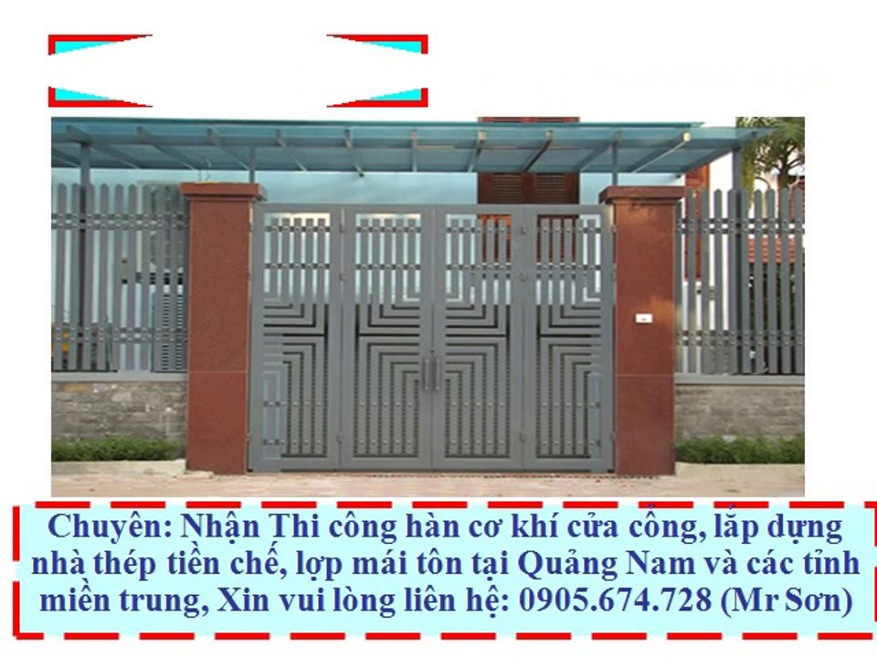 Lắp dựng nhà thép tiền chế tại Quảng Nam(0905.674.728 Mr Sơn)