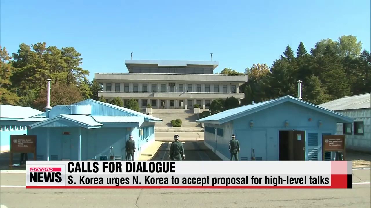 S. Korea reiterates calls to N. Korea to accept proposal for high-level talks