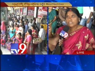 Telangana natives climb bus roofs to reach home for Survey