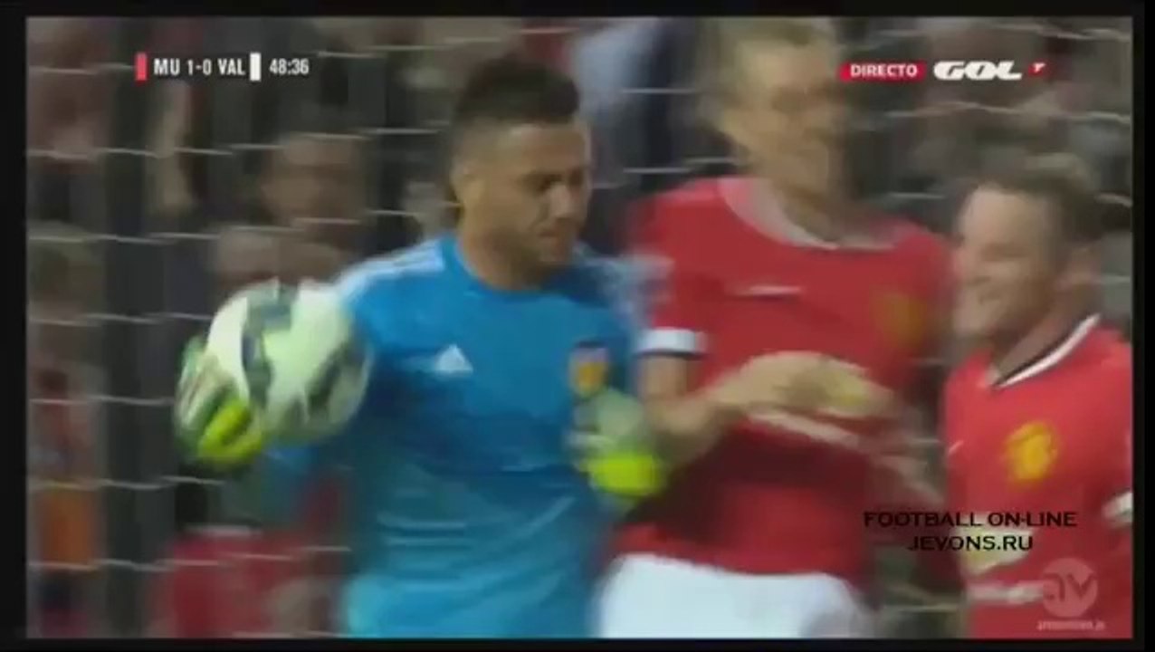 2014.08.12: Manchester United 2 - 1 Valencia CF (Resumen)