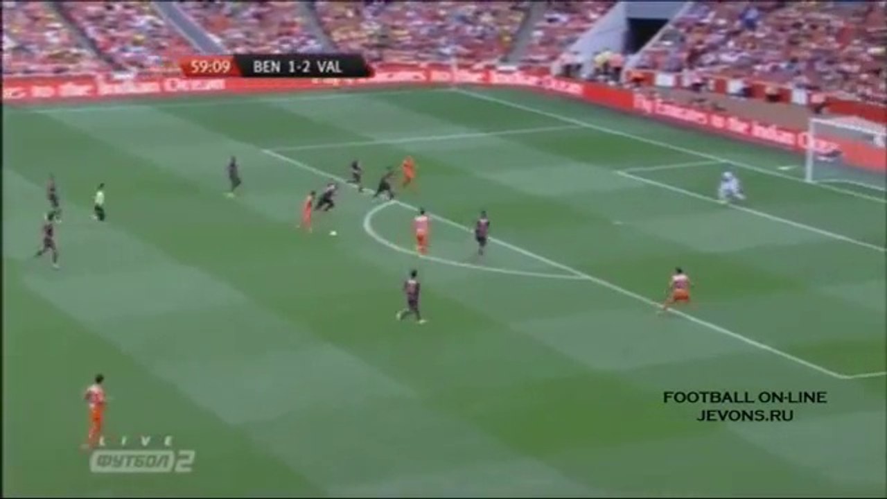 2014.08.03: Valencia CF 3 - 1 SL Benfica (Resumen)
