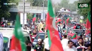 Imran khan Azadi march