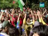 PTI women worker's enthusiasm and excitement at Azadi march