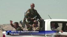 US airstrikes support Kurdish fighters retaking Mosul dam