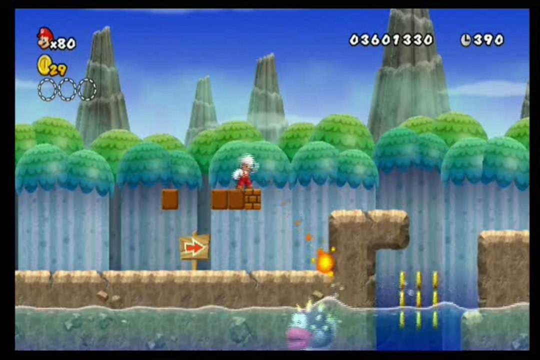New super mario bros wii 06-On commence à bien avancer