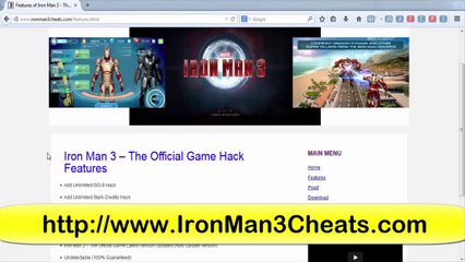 Iron Man 3 Cheats For Android Game