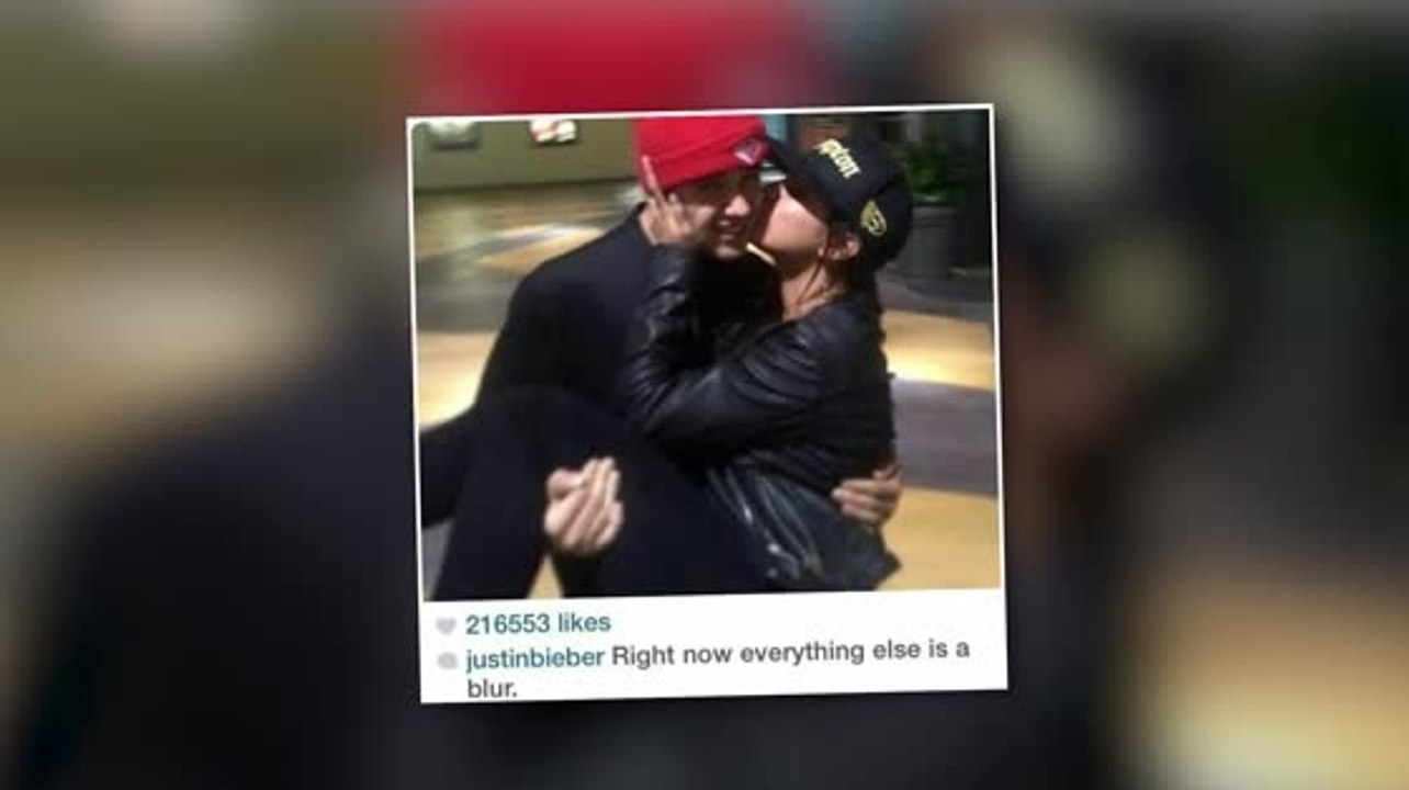 Justin Bieber postet ein Bild von sich und Selena Gomez und entfernt es dann schnell wieder