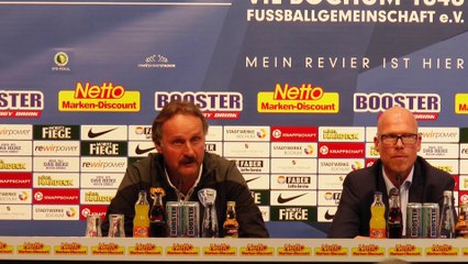 Bochums Trainer happy, dass der VFL die Zuschauer wieder ins Boot geholt hat