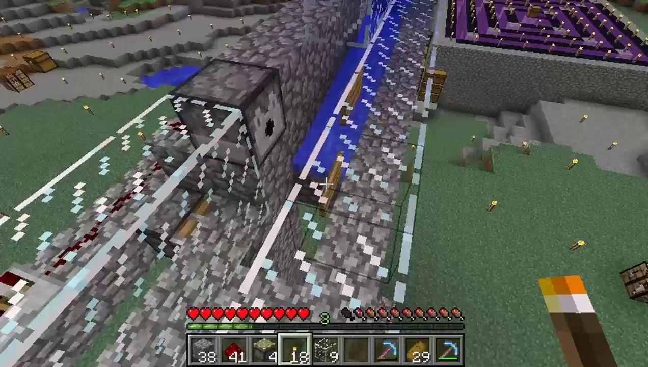 Tackle⁴⁸²⁶ Minecraft (1.7.9) #43 - Gold Farm- เครื่องสังหารอัตโนมัติ (ฟาร์มทอง)