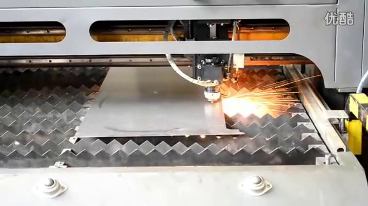 Metal laser cutting machine, cnc laser cutting machine for metal working avideo