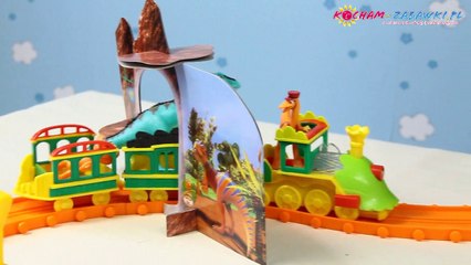 Dino Track Adventure Motorized Train Set / Kolejka z Dinozaurami -  Dinopociąg - Tomy -  LC53203 - Recenzja