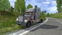 Euro Truck Sim Mod Freightliner & Interior Gameplay