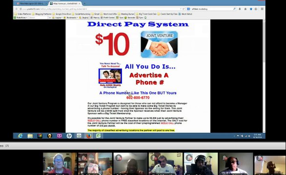 Clarence Coggins says Be Paid $2,000 Generate Leads Your Biz Free Auto Lead Generator Direct Pay System DPS