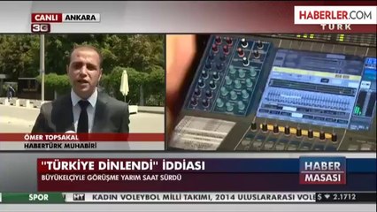 Alman Elçi, Dışişleri Bakanlığı'na Çağrıldı