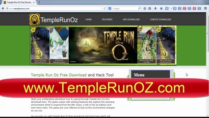 Temple Run Oz APK Cheats For PC Game