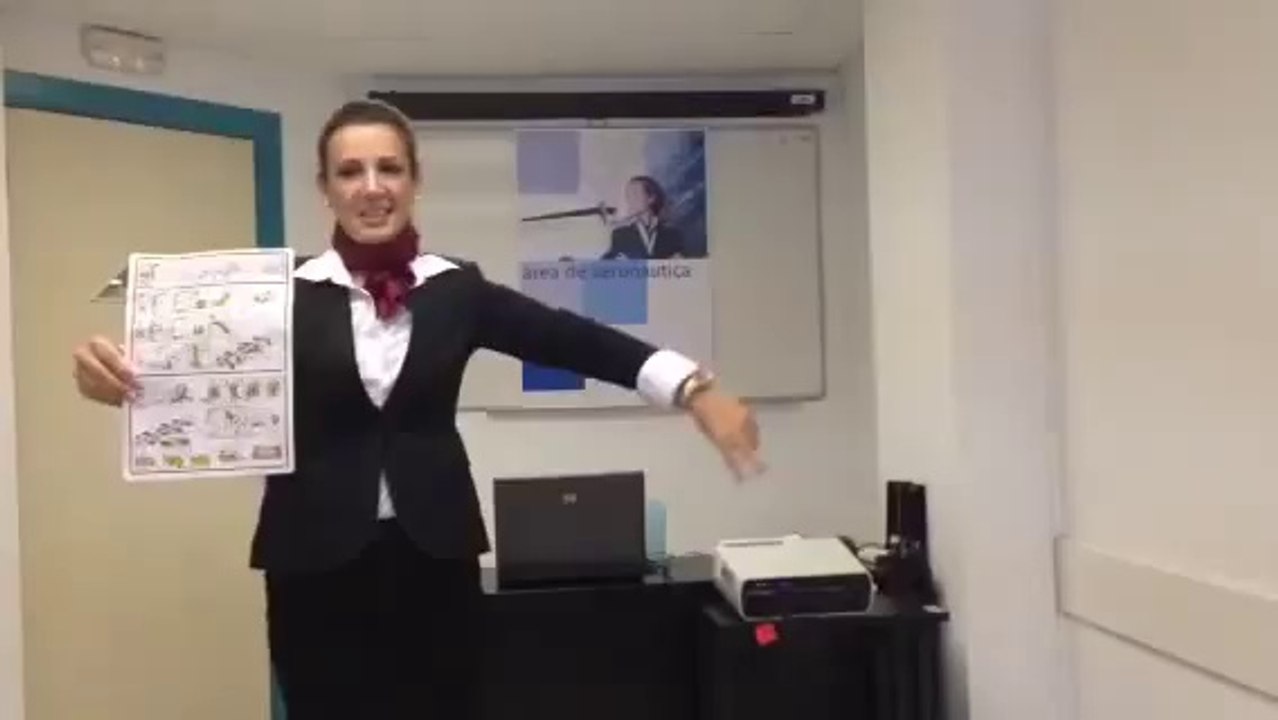 CIM Formación - Curso TCP- instrucciones de seguridad en un avión