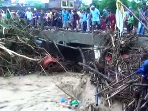 Четверть территории Непала затоплена