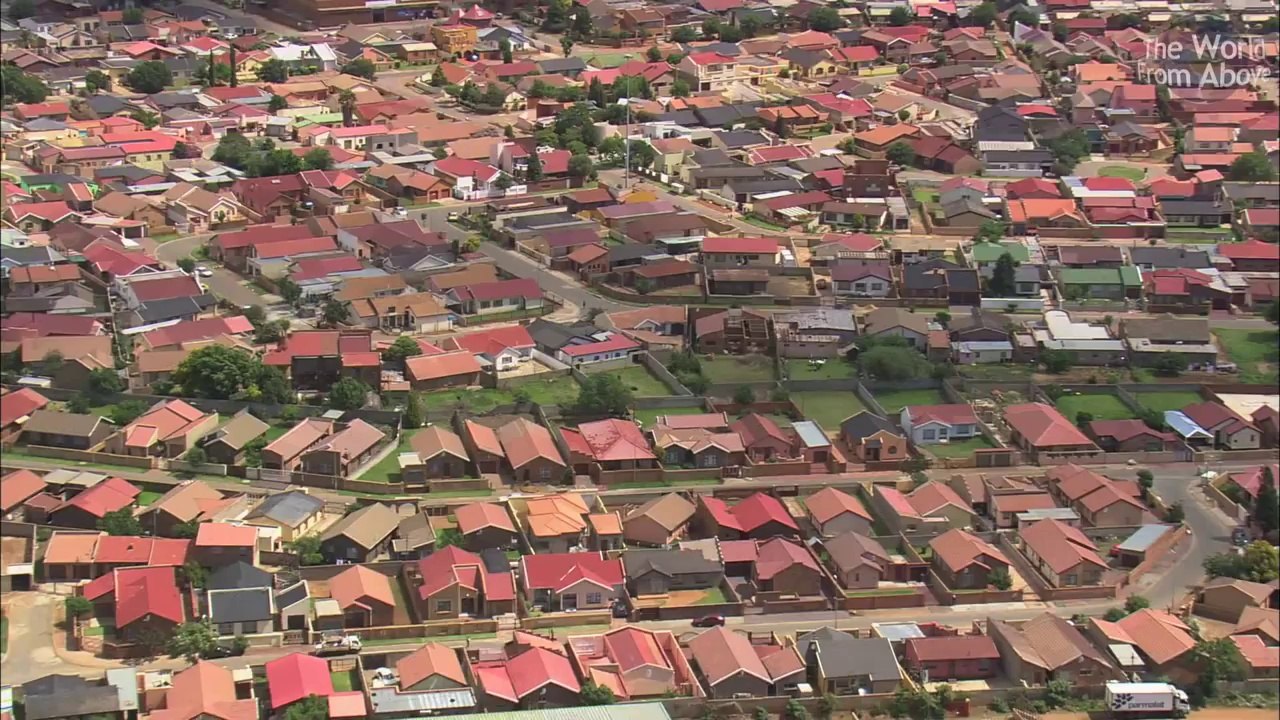 South Africa from Above - Kruger Ntnl Park, Mountains, Pretoria, & Johannesburg