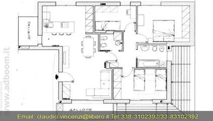 Скачать видео: RIMINI,    APPARTAMENTO  SAN GIULIANO MARE MQ 97 EURO 330.000