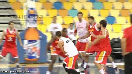 España se pasea en Las Palmas ante Senegal