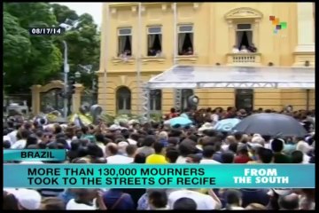 130,000 in Recife mourn death of Brazilian candidate
