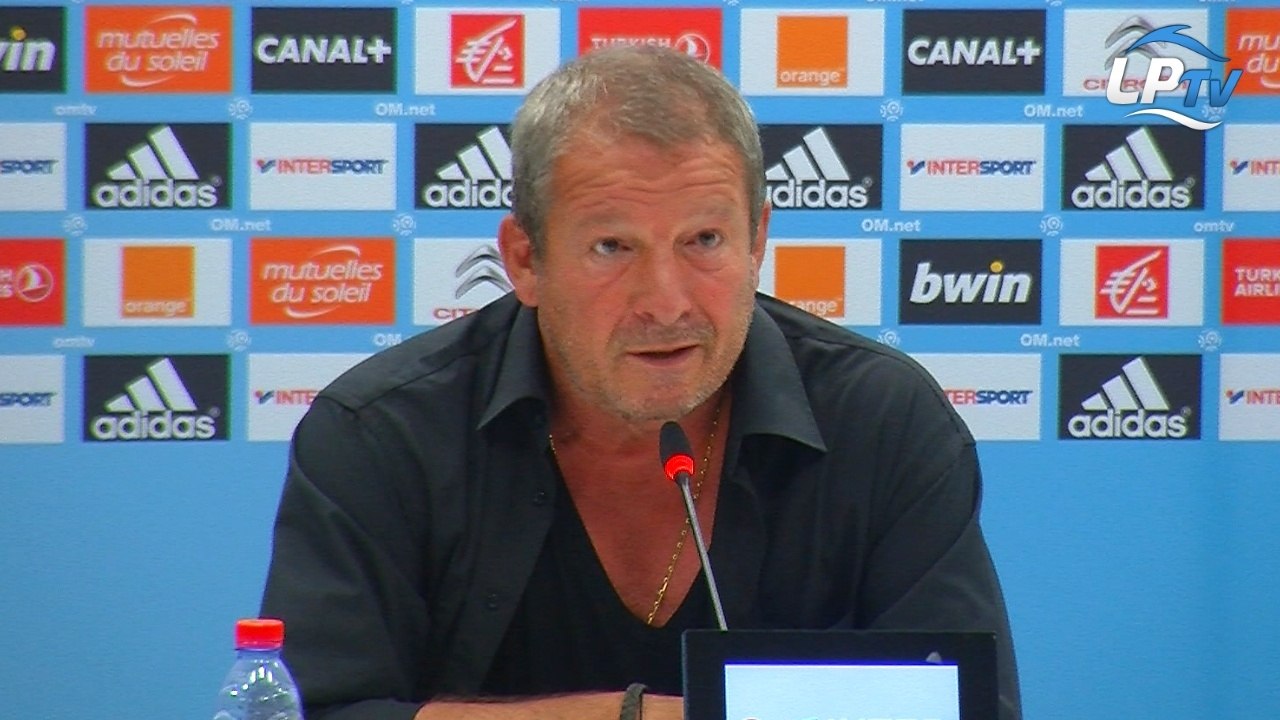 Bielsa et Courbis sur le Vélodrome