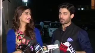 Interview- Sonam Kapoor and Fawad Khan and Khoobsurat promotional shoot