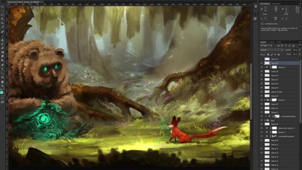 Seasons after Fall - Stranger to summer (timelapse drawing #2)