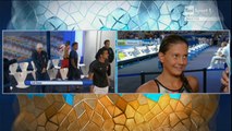 Mondiali di nuoto Barcellona 2013 - Intervista Lisa Fissneider dopo 50 m rana