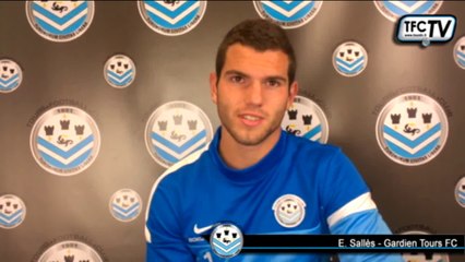 Tours FC - Valenciennes, l'oeil d'Esteban Sallès