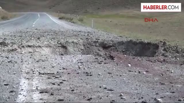 Zırhlı Polis Aracının Geçişinde Patlama