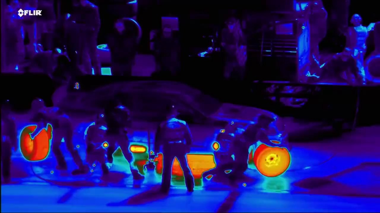 Thermal Camera @ NASCAR