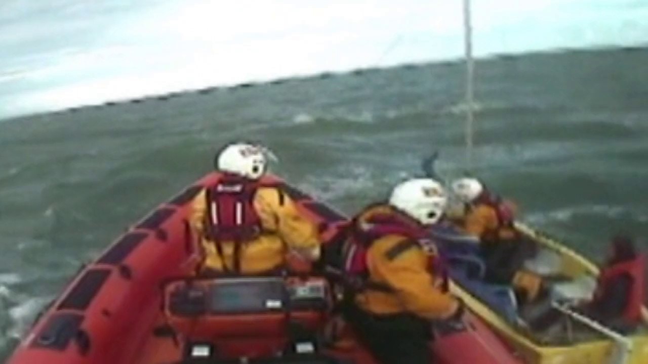 Man rescued trying to sail to US in £300 dinghy
