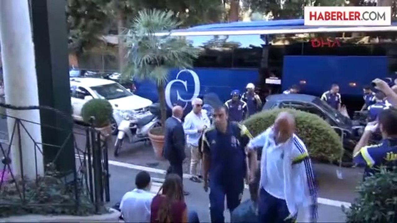 Fenerbahçe Roma'ya Geldi