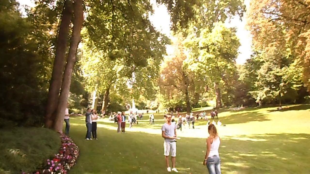 Visite des jardins de l'Elysée.2014