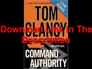 [Download eBook] Command Authority by Tom Clancy [PDF]