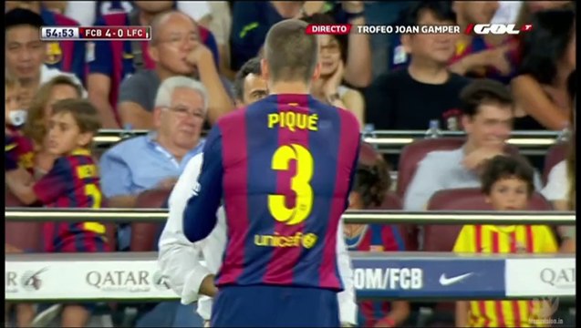 Munir goal (FC Barcelona 4-0 Club Leon) HD