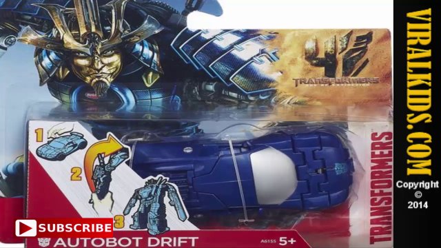 Transformers - Age of Extinction Generations - One Step Autobot Drift - Review