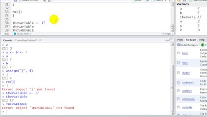 8.2.2 Work with variables