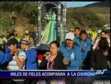 Continúa peregrinación de la Virgen del Cisne