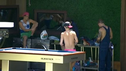 Zach and Frankie "fight"