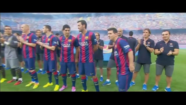 Luis Suárez presentation as FC Barcelona player - 18-8-14